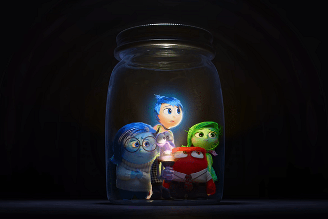 A scene from the trailer of Inside Out 2